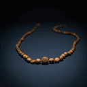 Collier de rudraksha