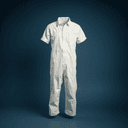 Combinaison de laboratoire blanche