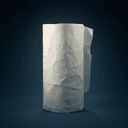 Grand rouleau de papier blanc