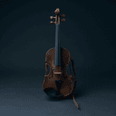 Violon enveloppé de bandelettes (Hommage à Paganini)