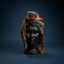 Écharpe ou turban coloré
