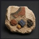Pigments et enduit de fresque (intonaco)