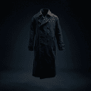 Imperméable sombre (trench-coat)