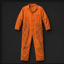 Combinaison orange de prisonnier