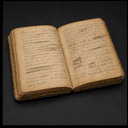 Carnet de brouillons manuscrits