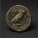 Jeton de présence en bronze (misthos)