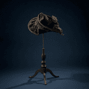 Chapeau et costume de chansonnier