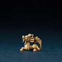 Amulette « qilin songzi »
