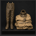 Combinaison de plongée et bottes de wading