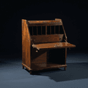 Bureau-secrétaire à compartiments