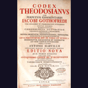 Le Code théodosien