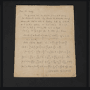 Lettre manuscrite à G.H. Hardy