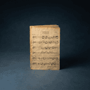 Partition d'arrangement manuscrite