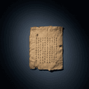 Manuscrit de sutras bouddhiques (kinh Phật chép tay)
