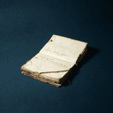 Handwritten draft notebook