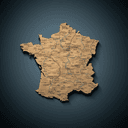 Map of occupied France (1940–1944)