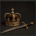 La couronne et l'épée royales