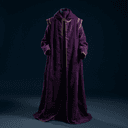 Le costume de cour pourpre
