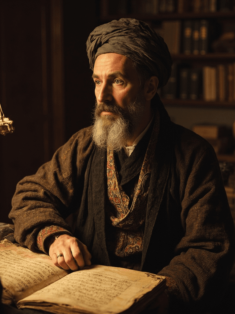 Portrait of Mahmoud al-Kashgari