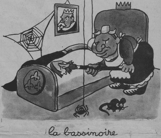 19360219 Caricature de Léon Daudet et de Charles Maurras dans Marianne