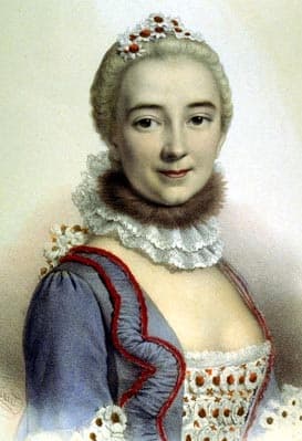D'après Alexandre Roslin, Portrait d'une dame, dit à tort de Émilie Du Châtelet