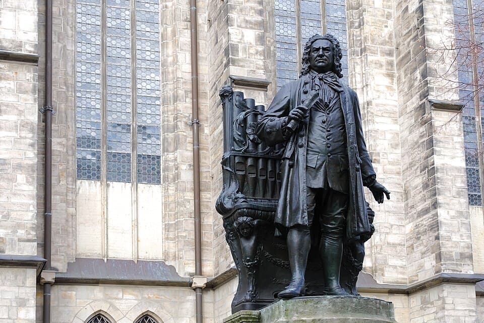 Leipzig, Johann-Sebastian-Bach-Denkmal (Februar 2026)