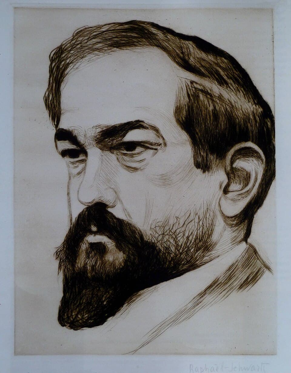 Claude Debussy par Raphael-Schwartz