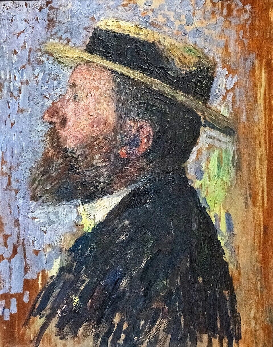 (Albi) Portrait de Jean Jaurès 1905 - Henri Martin - huile sur bois - acquis en 1939 MTL.inv.317