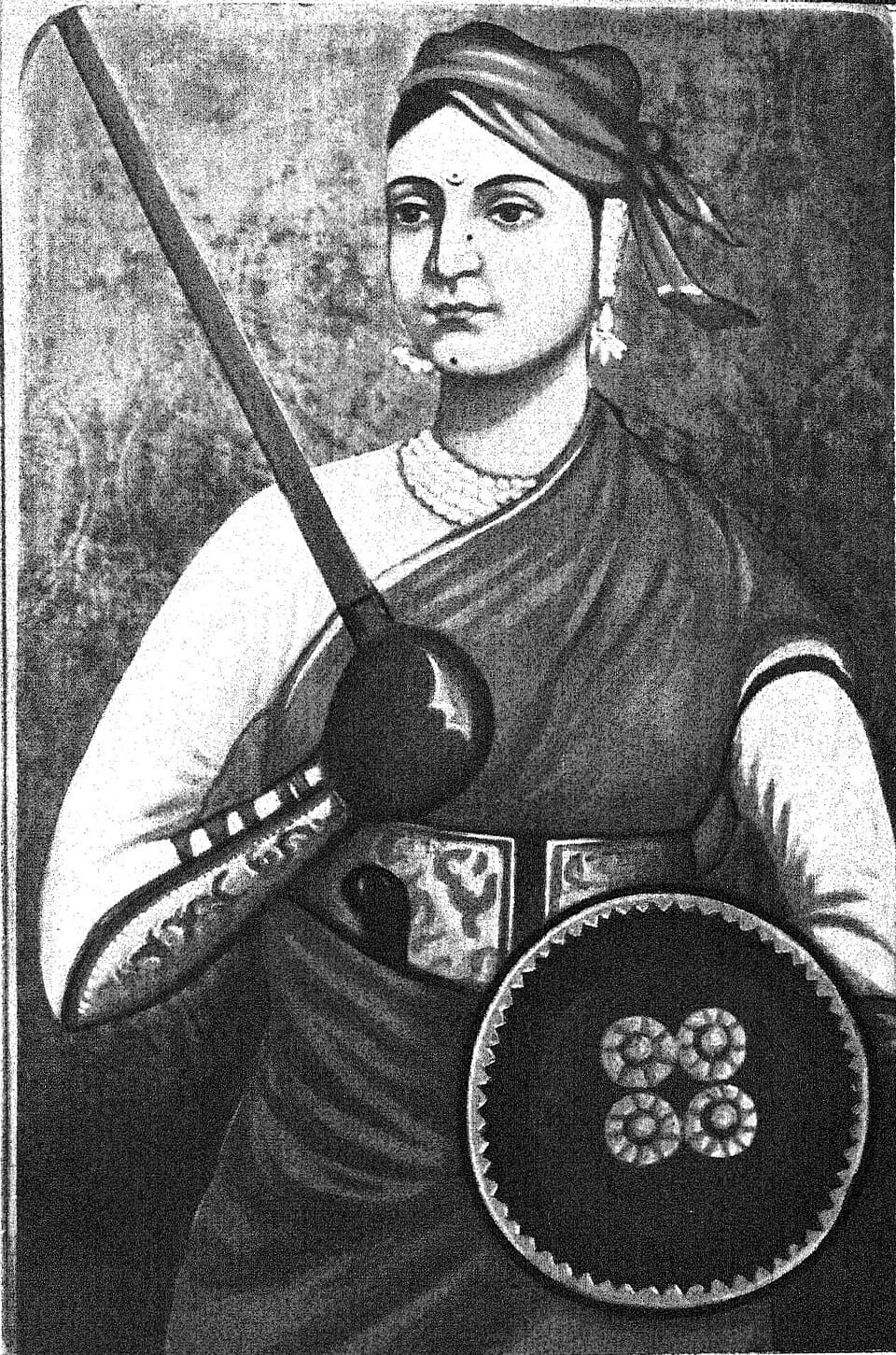 Rani Lakshmibai from a painting