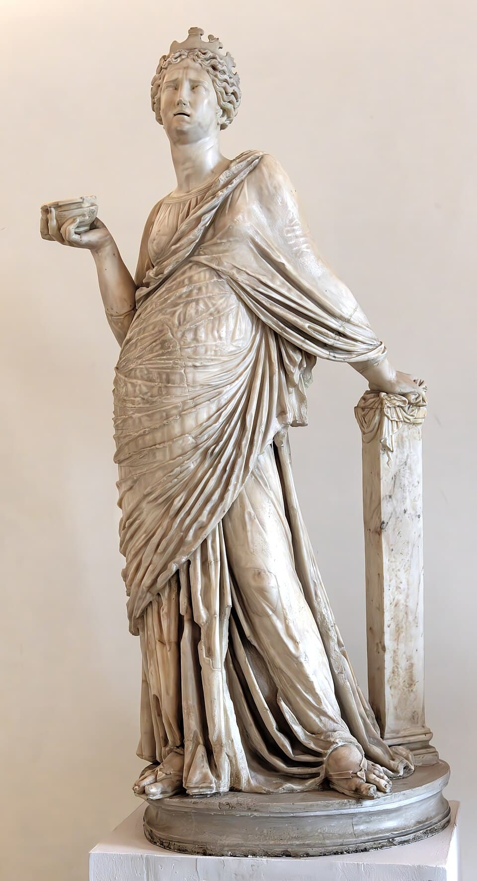 (Venice) Statue of Musa, restored as Cleopatra by Tullio Lombardo - Museo archeologico nazionale