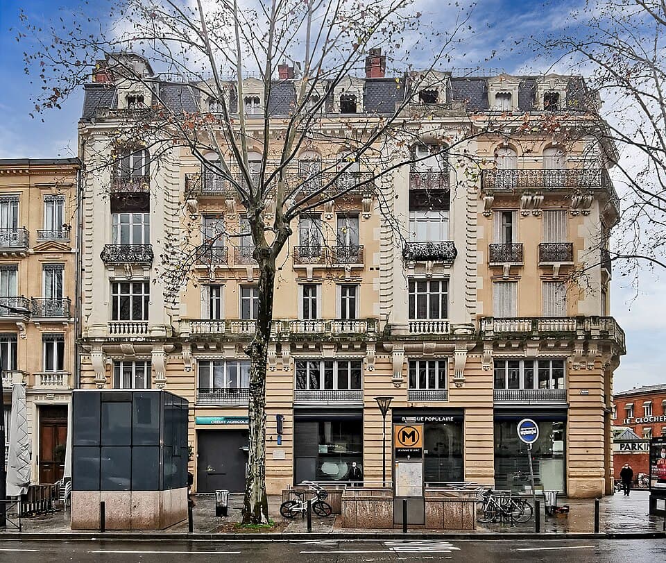 (Toulouse) - Immeuble 42 Boulevard de Strasbourg - Pierre Dac
