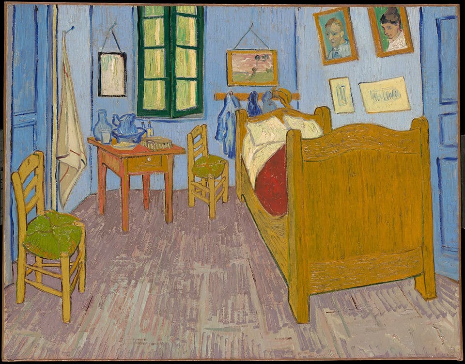 Vincent van Gogh's Bedroom in Arles